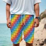 Reiki And The 7 Chakras Pattern Print Men's Cargo Shorts