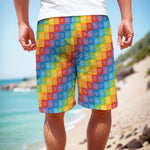 Reiki And The 7 Chakras Pattern Print Men's Cargo Shorts
