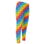 Reiki And The 7 Chakras Pattern Print Men's Compression Pants