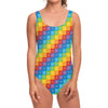 Reiki And The 7 Chakras Pattern Print One Piece Swimsuit