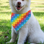 Reiki And The 7 Chakras Pattern Print Over The Collar Dog Bandana