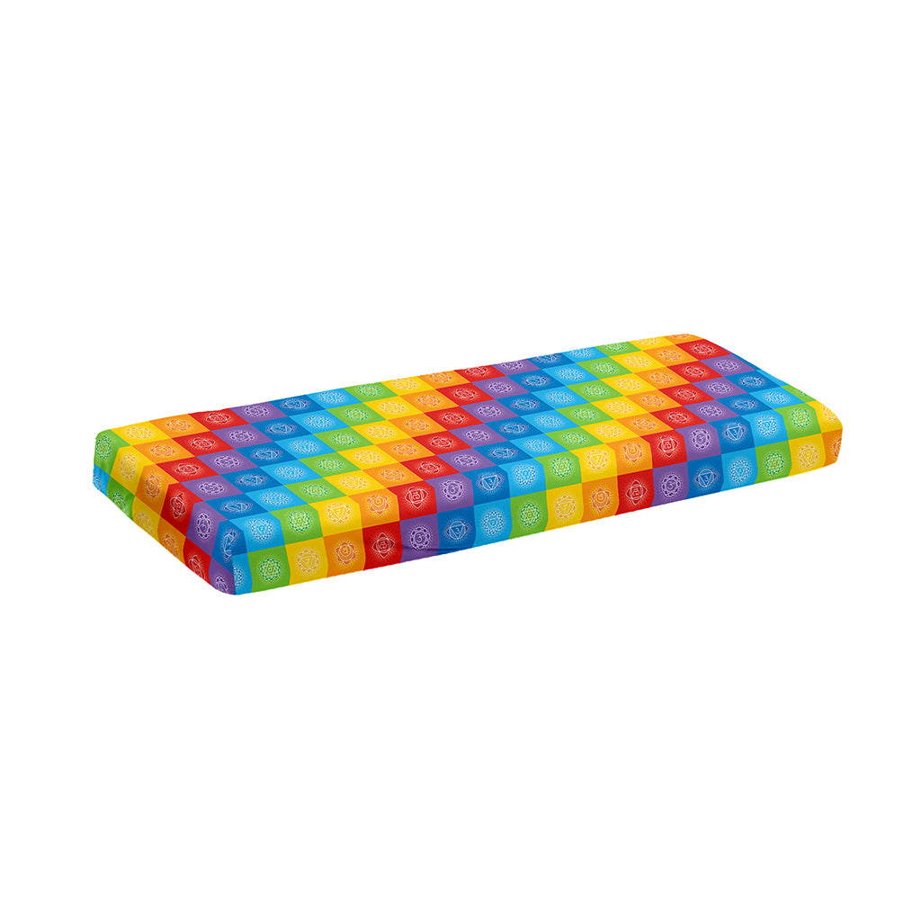 Reiki And The 7 Chakras Pattern Print Piano Keyboard Cover