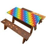 Reiki And The 7 Chakras Pattern Print Picnic Table Cover