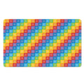 Reiki And The 7 Chakras Pattern Print Polyester Doormat