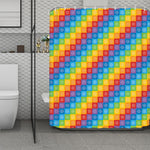 Reiki And The 7 Chakras Pattern Print Polyester Shower Curtain