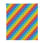Reiki And The 7 Chakras Pattern Print Polyester Shower Curtain
