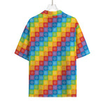 Reiki And The 7 Chakras Pattern Print Rayon Hawaiian Shirt