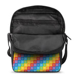 Reiki And The 7 Chakras Pattern Print Rectangular Crossbody Bag
