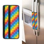 Reiki And The 7 Chakras Pattern Print Refrigerator Handle Covers