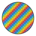Reiki And The 7 Chakras Pattern Print Round Floor Mat