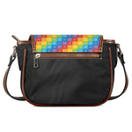 Reiki And The 7 Chakras Pattern Print Saddle Bag