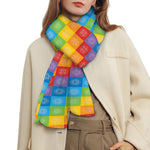 Reiki And The 7 Chakras Pattern Print Scarf