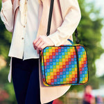 Reiki And The 7 Chakras Pattern Print Shoulder Strap Bible Bag