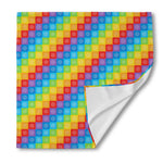 Reiki And The 7 Chakras Pattern Print Silk Bandana