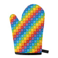 Reiki And The 7 Chakras Pattern Print Single Oven Mitt