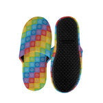 Reiki And The 7 Chakras Pattern Print Slippers