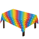 Reiki And The 7 Chakras Pattern Print Tablecloth