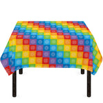 Reiki And The 7 Chakras Pattern Print Tablecloth
