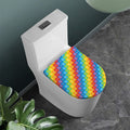 Reiki And The 7 Chakras Pattern Print Toilet Lid Cover