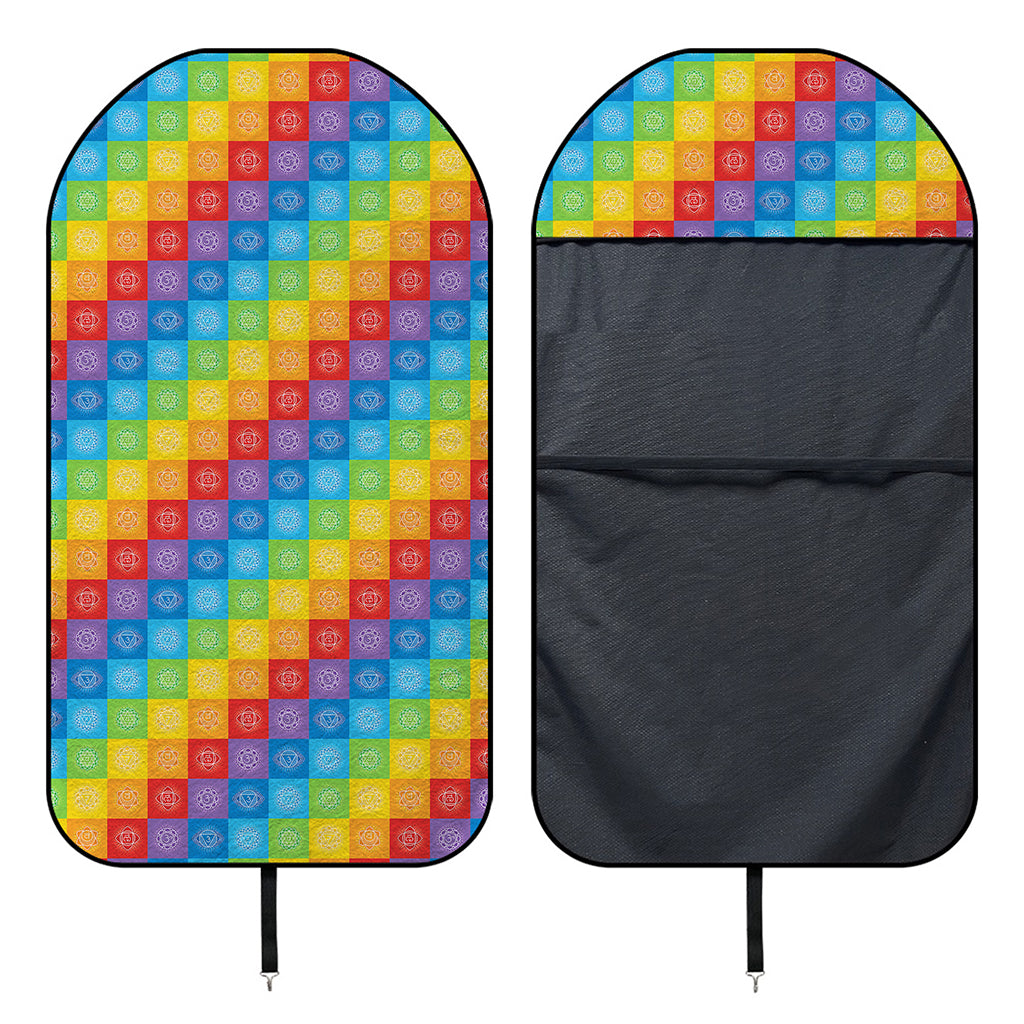 Reiki And The 7 Chakras Pattern Print Waterproof Car Seat Cover