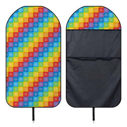 Reiki And The 7 Chakras Pattern Print Waterproof Car Seat Cover