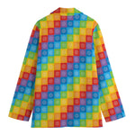 Reiki And The 7 Chakras Pattern Print Women's Blazer