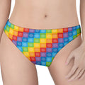 Reiki And The 7 Chakras Pattern Print Women's Thong