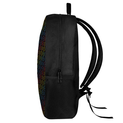 Reiki And The Seven Chakras Print 17 Inch Backpack