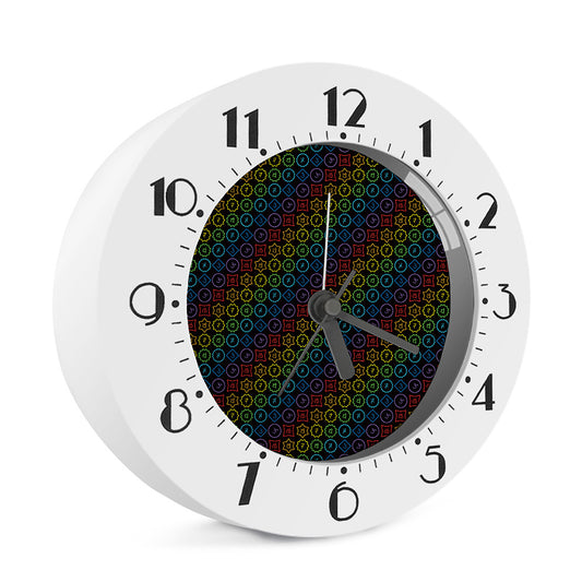 Reiki And The Seven Chakras Print Alarm Clock