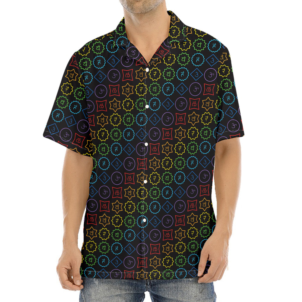 Reiki And The Seven Chakras Print Aloha Shirt