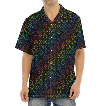Reiki And The Seven Chakras Print Aloha Shirt