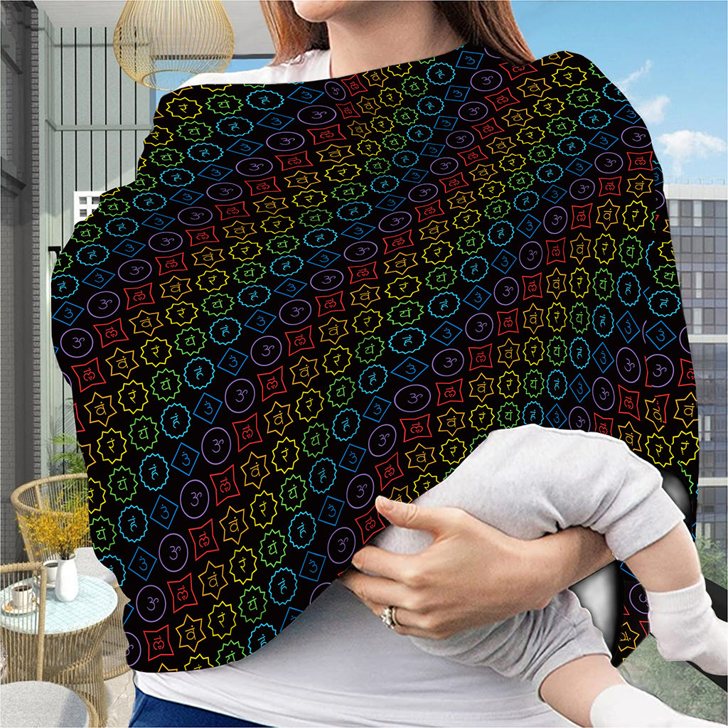 Reiki And The Seven Chakras Print Baby Seat Cover