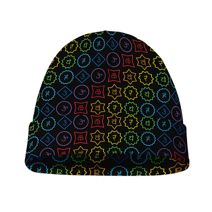 Reiki And The Seven Chakras Print Beanie
