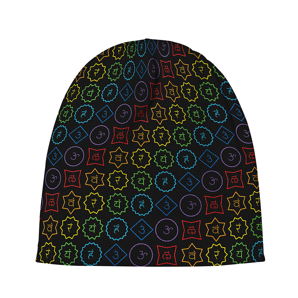 Reiki And The Seven Chakras Print Beanie