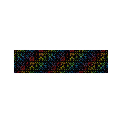 Reiki And The Seven Chakras Print Bed Runner