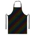 Reiki And The Seven Chakras Print Bib Apron With Pocket