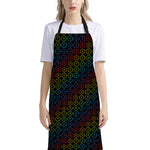 Reiki And The Seven Chakras Print Bib Apron With Pocket