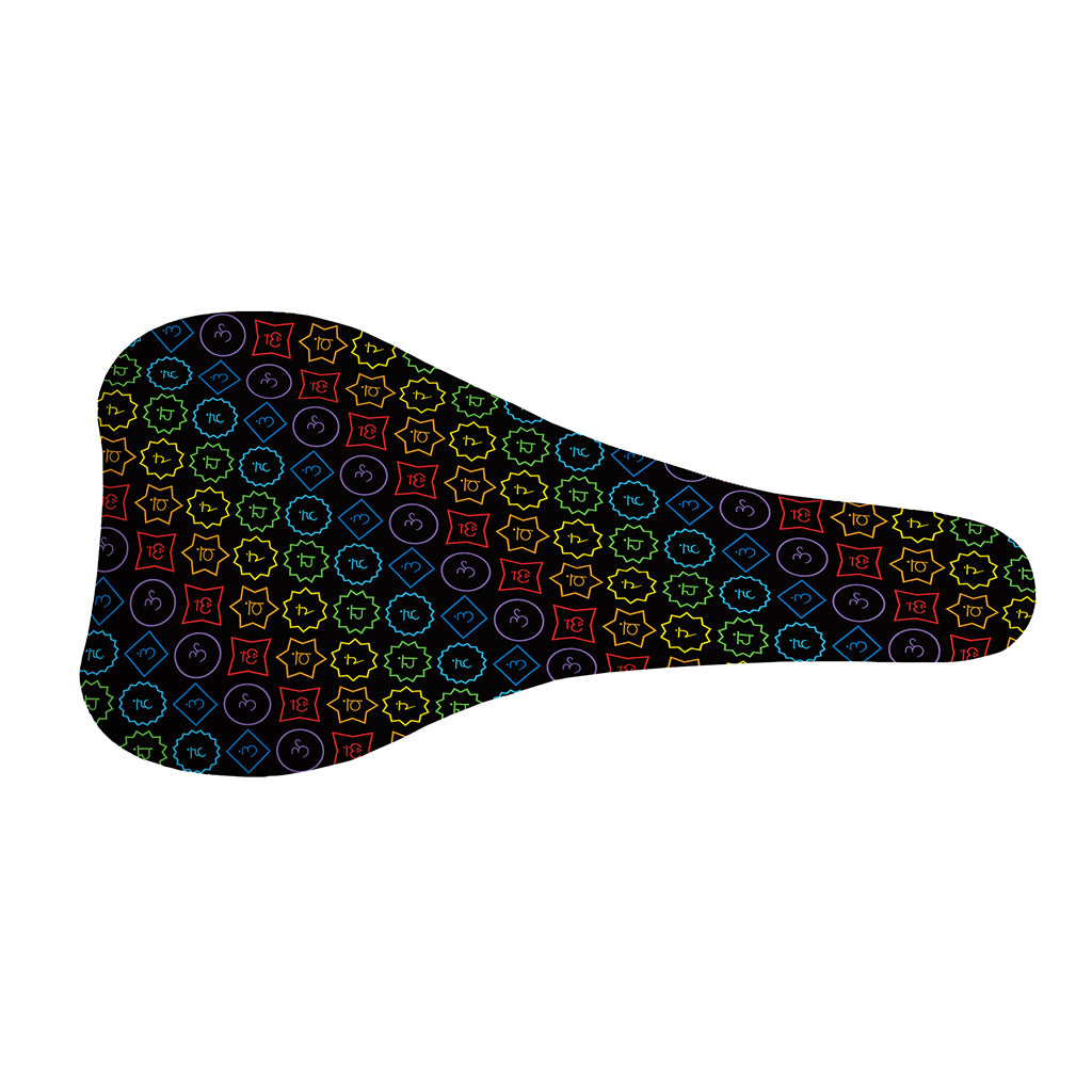 Reiki And The Seven Chakras Print Bicycle Seat Cover