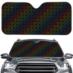 Reiki And The Seven Chakras Print Car Windshield Sun Shade