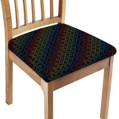 Reiki And The Seven Chakras Print Chair Cushion Cover