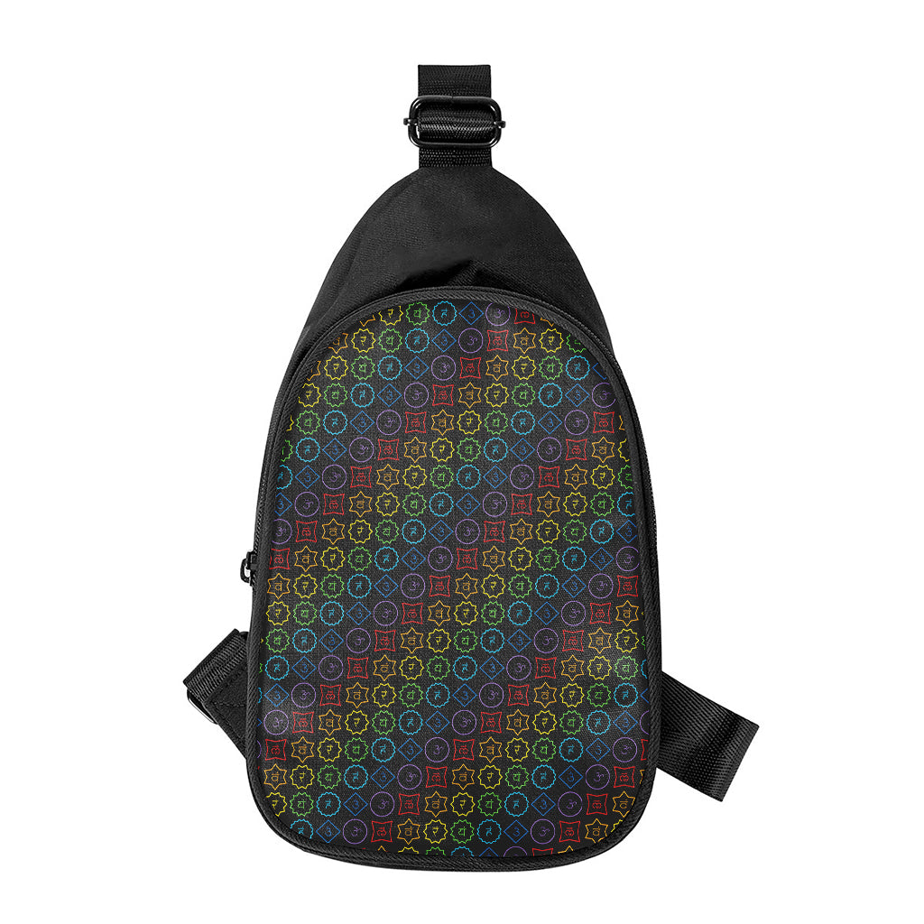 Reiki And The Seven Chakras Print Chest Bag