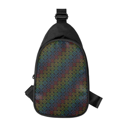 Reiki And The Seven Chakras Print Chest Bag