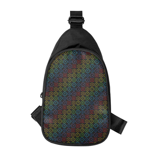Reiki And The Seven Chakras Print Chest Bag