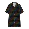 Reiki And The Seven Chakras Print Cotton Hawaiian Shirt