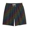 Reiki And The Seven Chakras Print Cotton Shorts