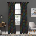 Reiki And The Seven Chakras Print Curtain