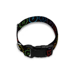 Reiki And The Seven Chakras Print Dog Collar