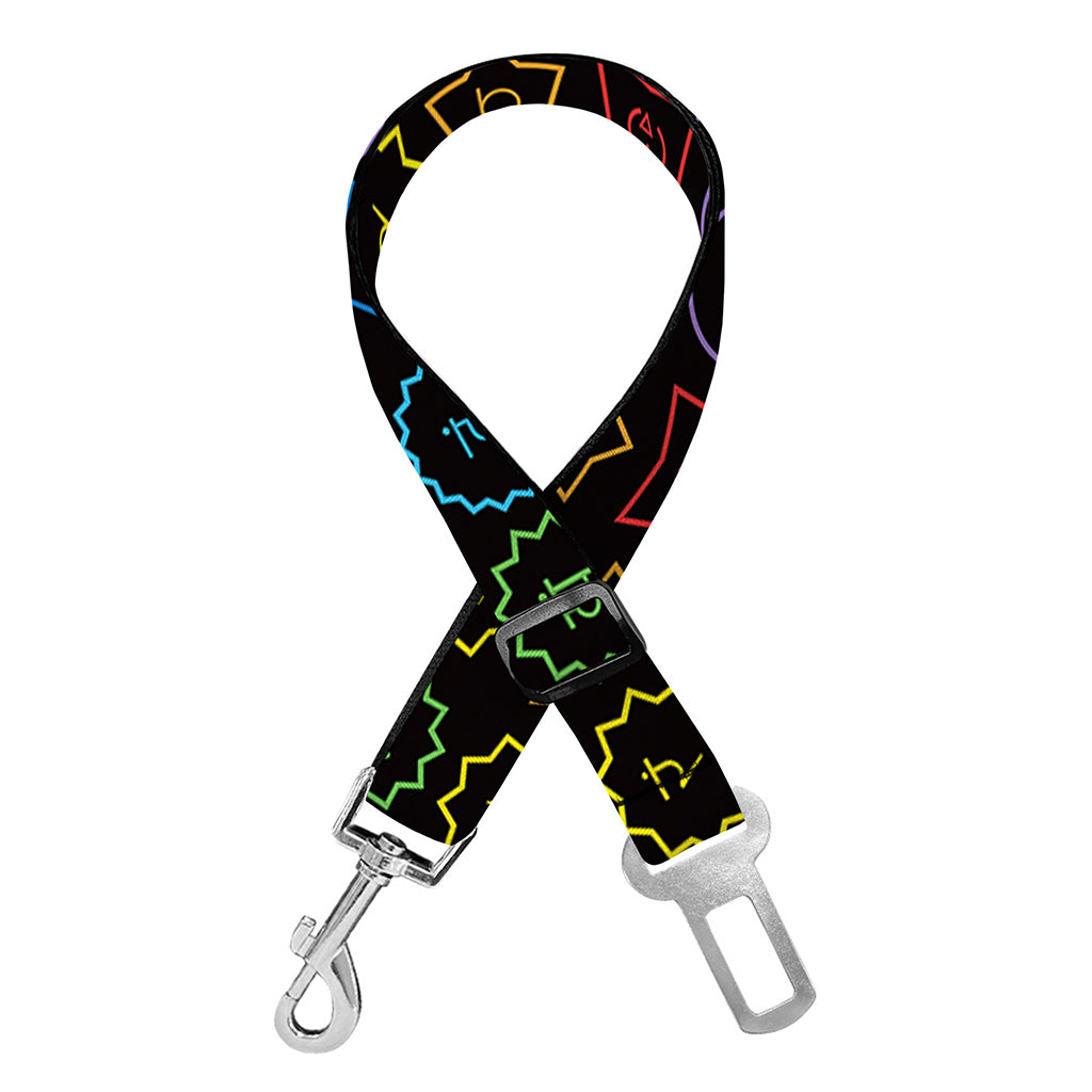 Reiki And The Seven Chakras Print Dog Seat Belt