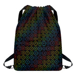 Reiki And The Seven Chakras Print Drawstring Backpack