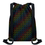 Reiki And The Seven Chakras Print Drawstring Backpack